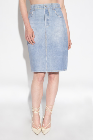 Bottega Campana Veneta Leather skirt