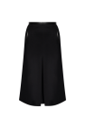 Saint Laurent Skirt with leather trim
