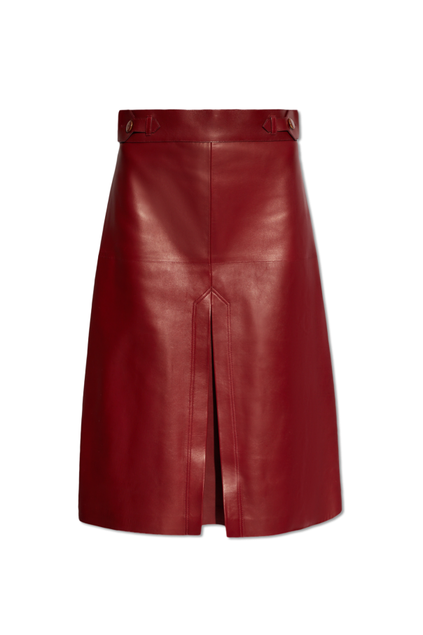 Leather skirt od Gucci