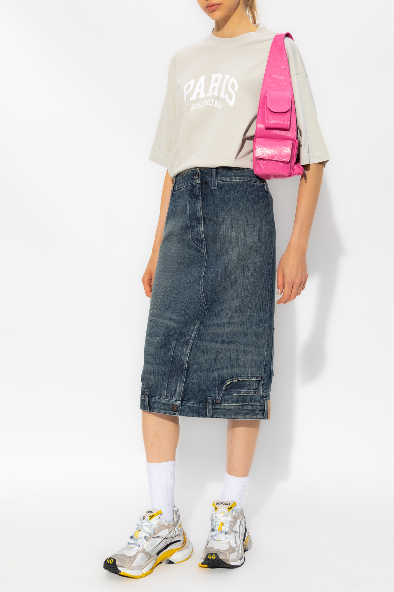 Balenciaga Denim skirt