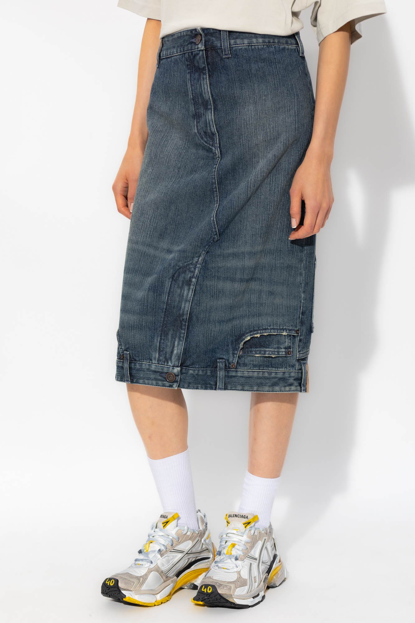 Balenciaga Denim skirt