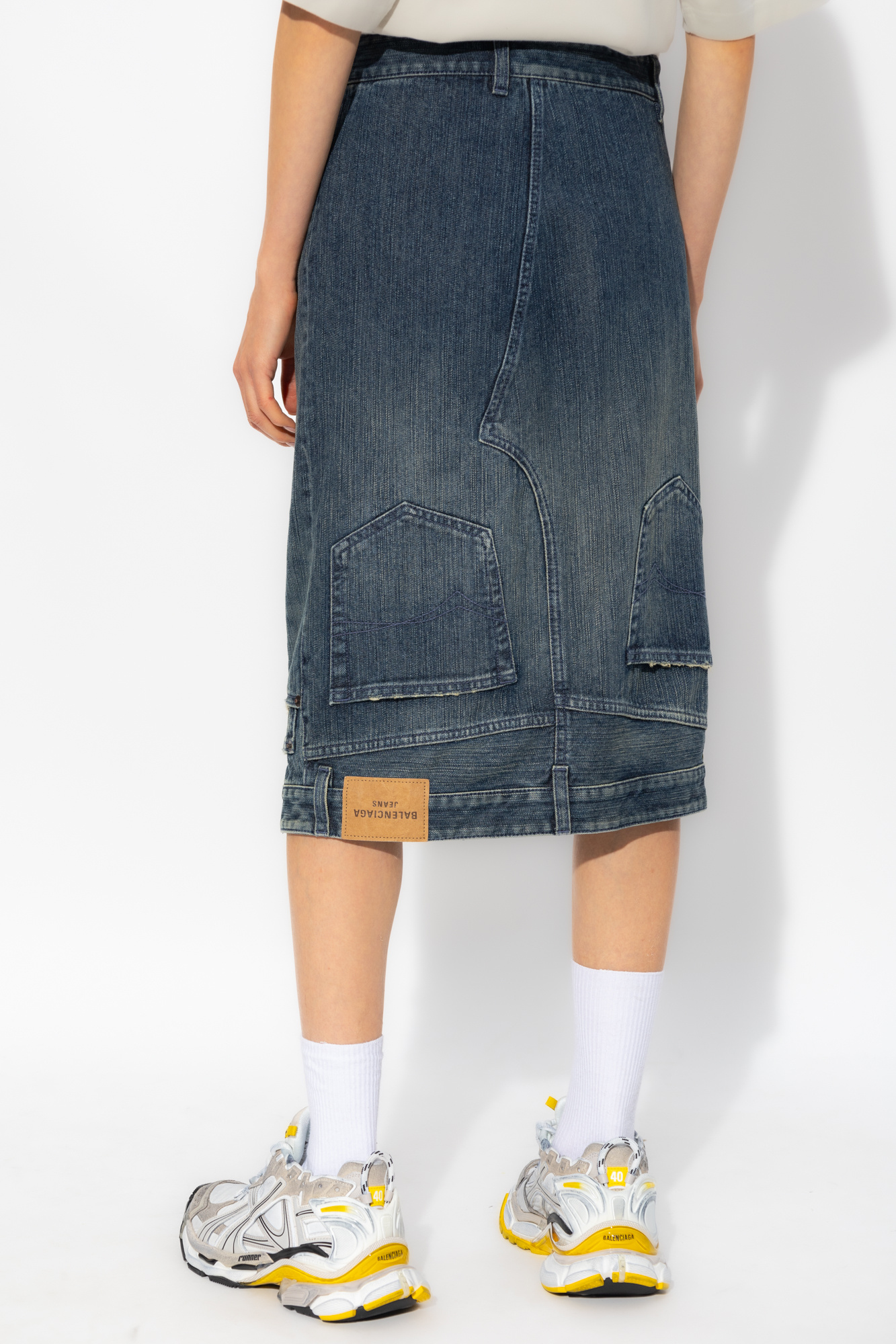 Balenciaga Denim skirt