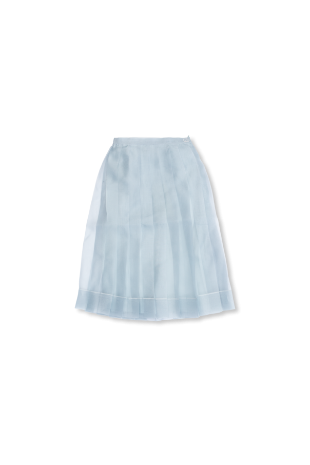 Silk skirt with pleats od Gucci Kids