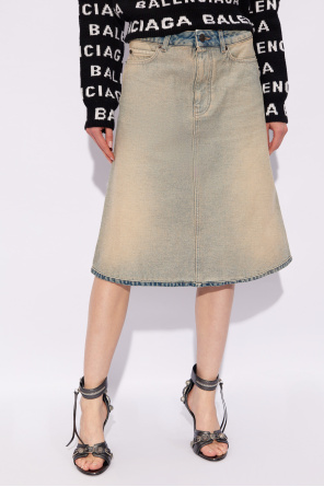 Balenciaga Denim skirt