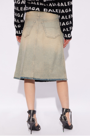 Balenciaga Denim skirt