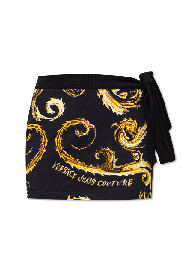 Versace Jeans Couture Skirt with Barocco print