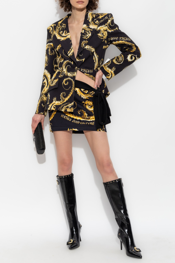 Versace Jeans Couture Skirt with Barocco print