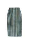 Bottega Veneta Checked skirt