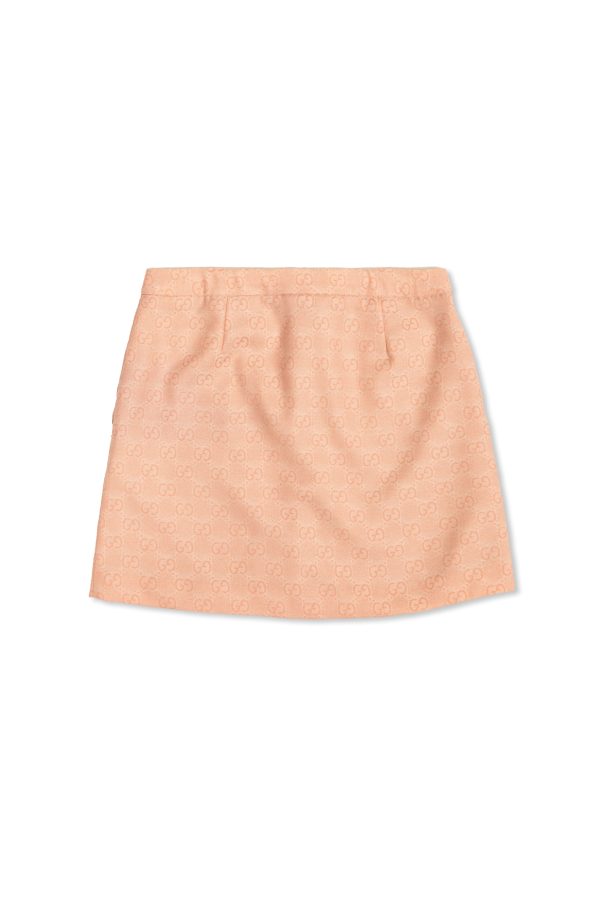 Gucci Kids Skirt with GG pattern