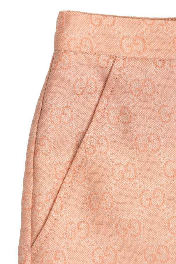 Gucci Kids Skirt with GG pattern