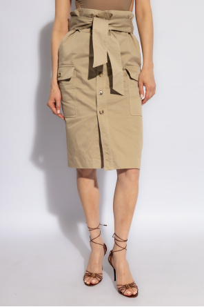 Saint Laurent Cargo-style skirt