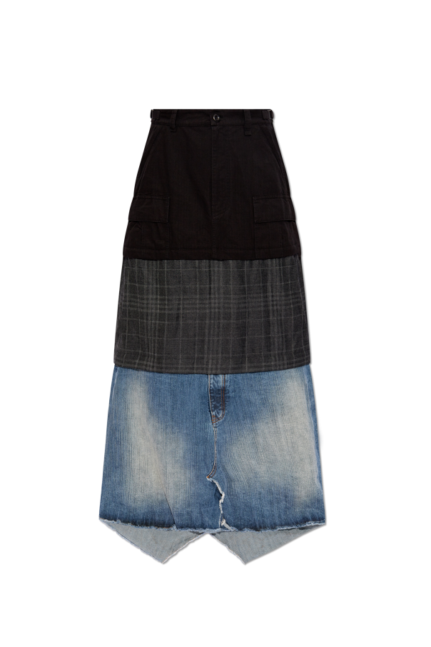 Balenciaga Skirt in mixed materials