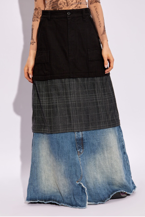 Balenciaga Skirt made of combined materials