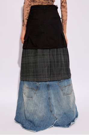 Balenciaga Skirt in mixed materials