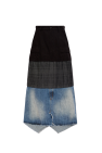 Balenciaga MULTICOLOUR Skirt made of combined materials