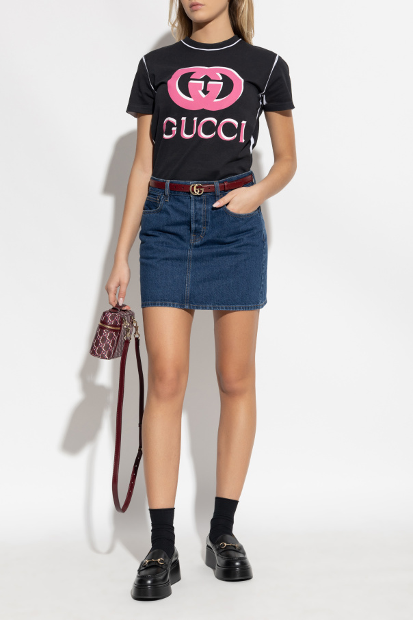 Gucci Denim skirt