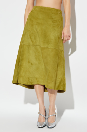 Bottega Veneta Suede skirt