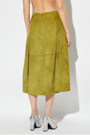 Bottega Veneta Suede skirt