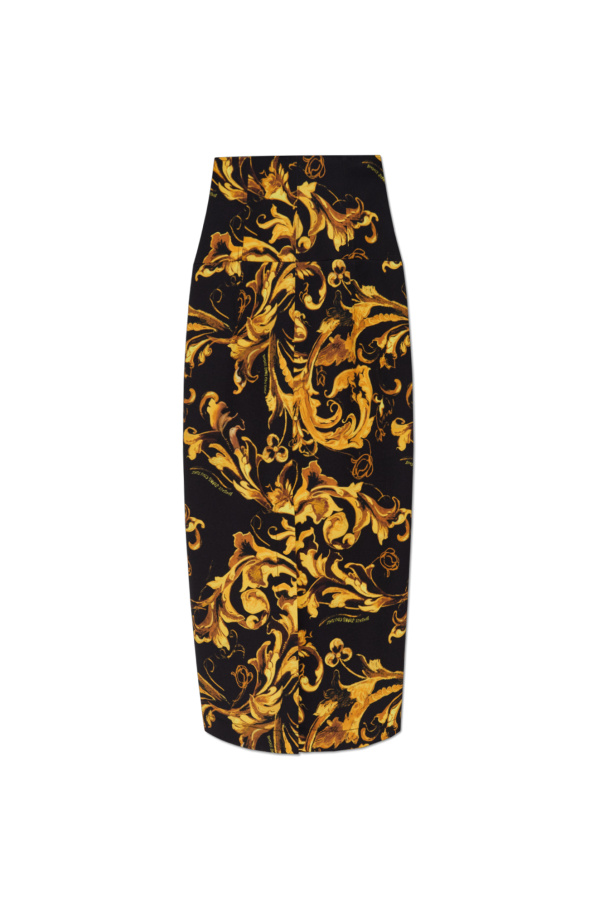 Skirt with back slit od Versace Jeans Couture