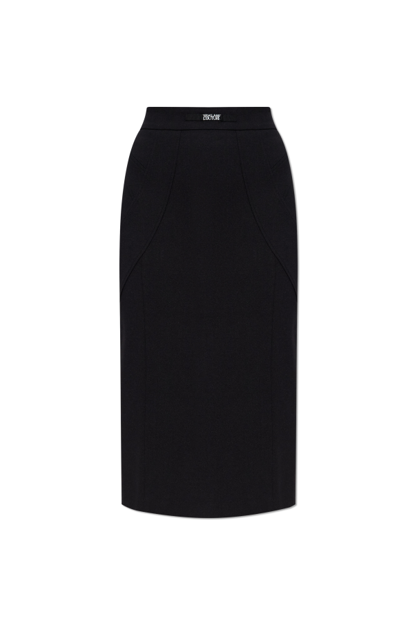 Skirt with back slit od Versace Jeans Couture