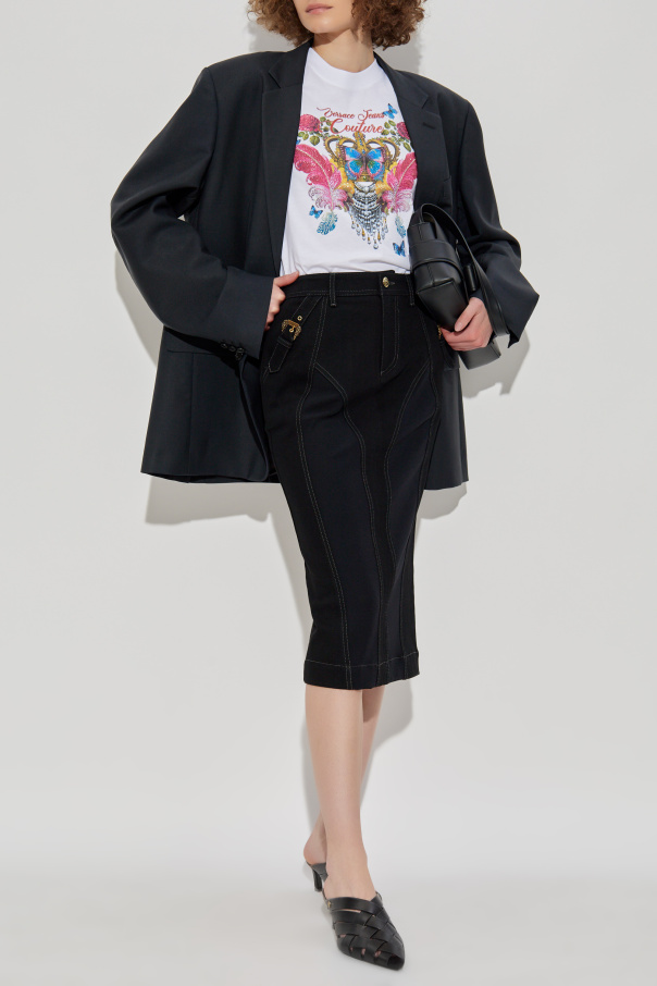 Versace Jeans Couture Skirt with back slit