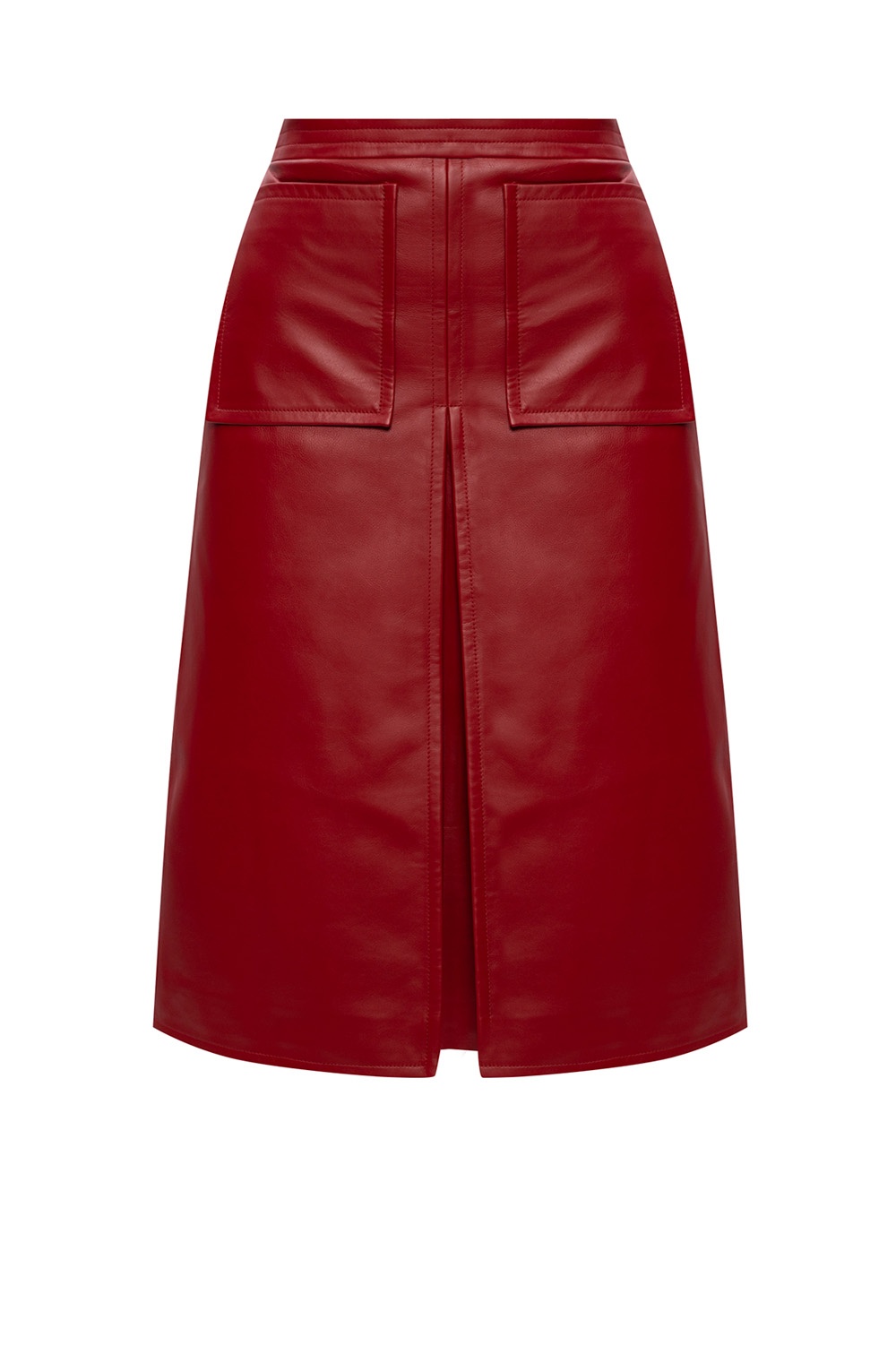Actualizar 36+ imagen burberry leather skirt