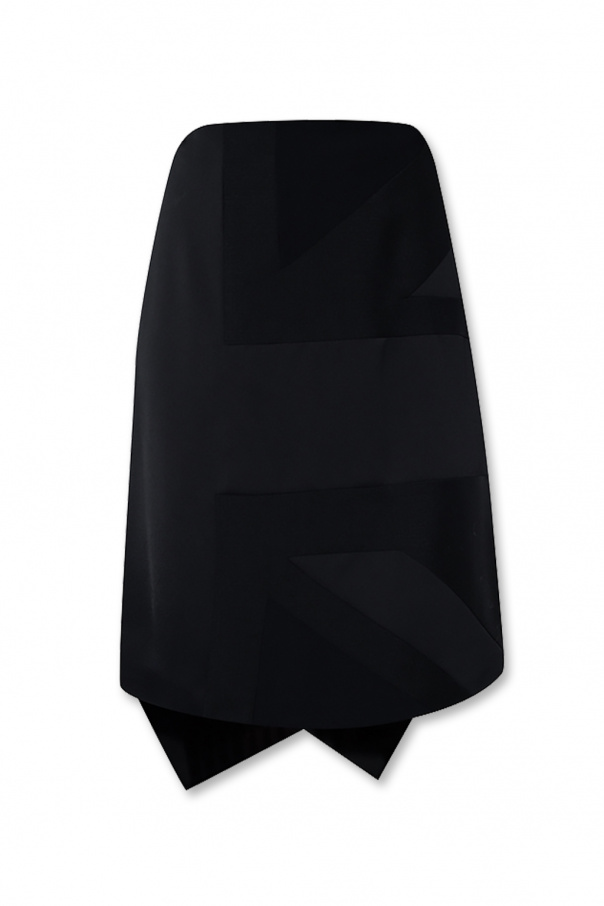 burberry logo Skirt with flag motif