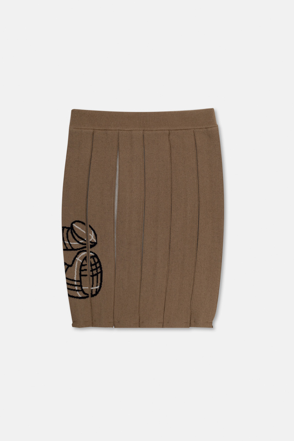Burberry Kids ‘Avrile’ printed skirt