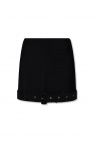 burberry knit Short skirt with belt