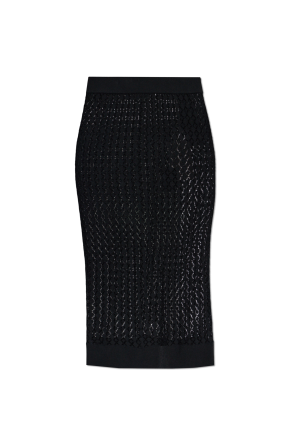 Transparentna spódnica