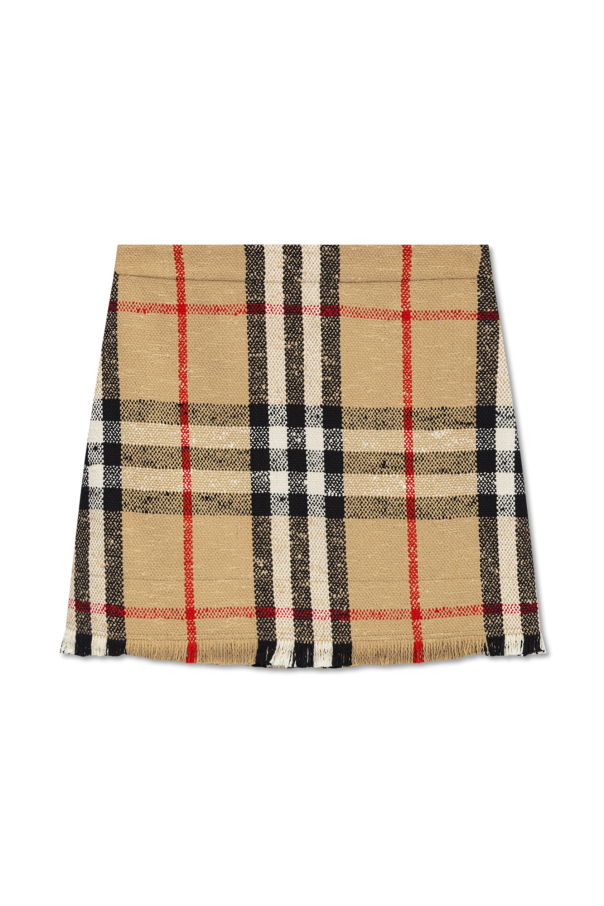 Burberry Patterned skirt