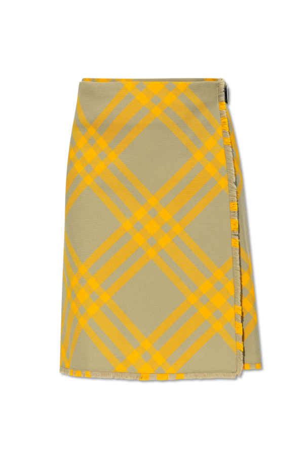 Burberry Spódnica ze wzorem w kratę