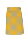 Burberry Checked skirt