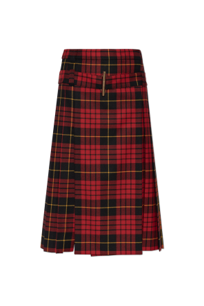 Skirt with check pattern od Alexander McQueen