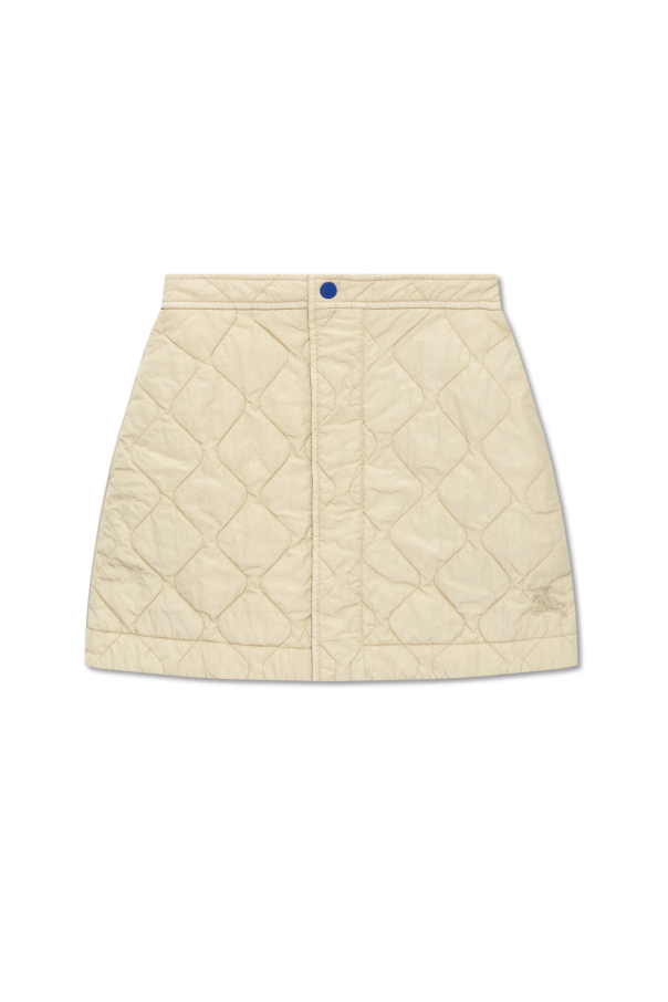burberry polo Quilted skirt
