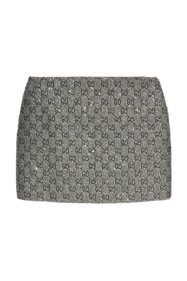 Short skirt with lurex thread, zdjęcie 1 Short skirt with lurex thread od Gucci