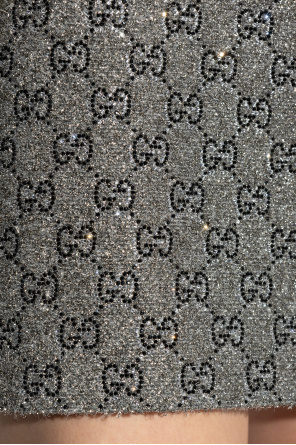 Gucci Short skirt with lurex thread