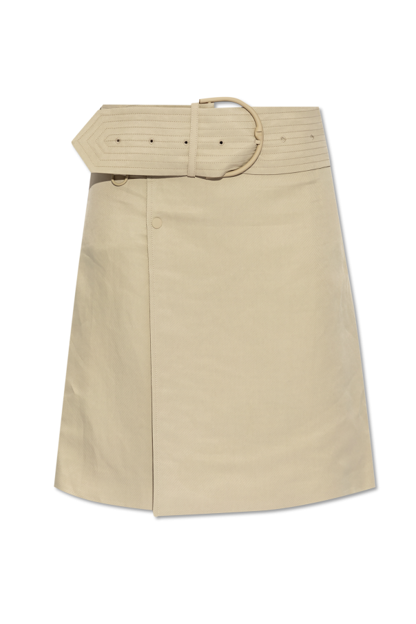 Burberry Skirt with a wide belt