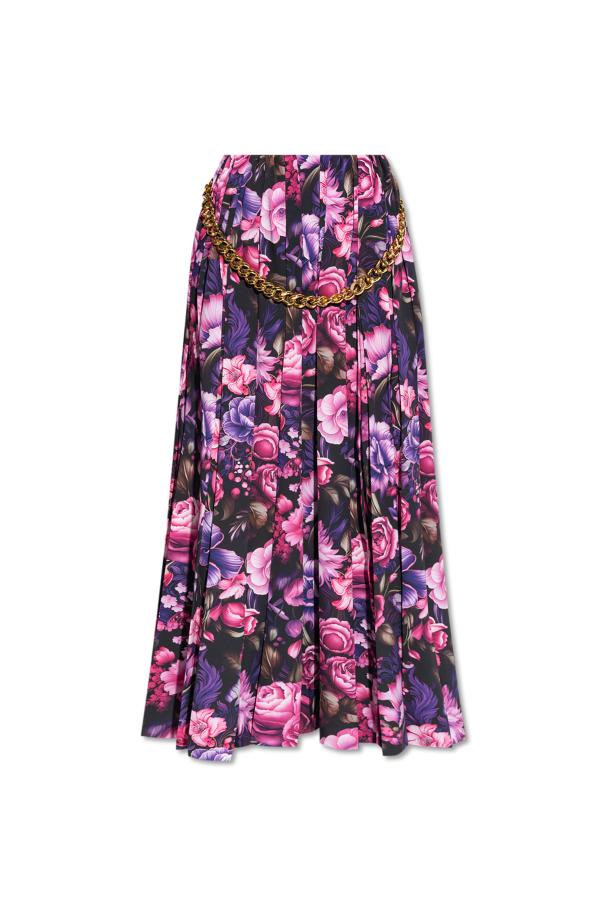 Balenciaga Skirt with floral pattern