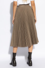Burberry BROWN Pleated skirt