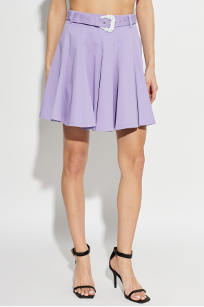 Versace Jeans Couture Short skirt with belt