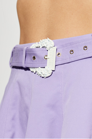Versace Jeans Couture Short skirt with belt