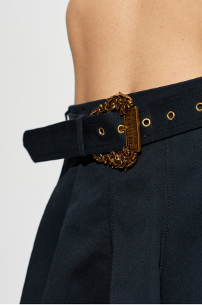 Versace Jeans Couture Short skirt with belt