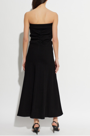 Versace Jeans Couture Długa spódnica z dekoracyjnym paskiem