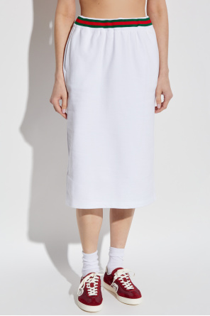 Gucci Cotton skirt with back slit