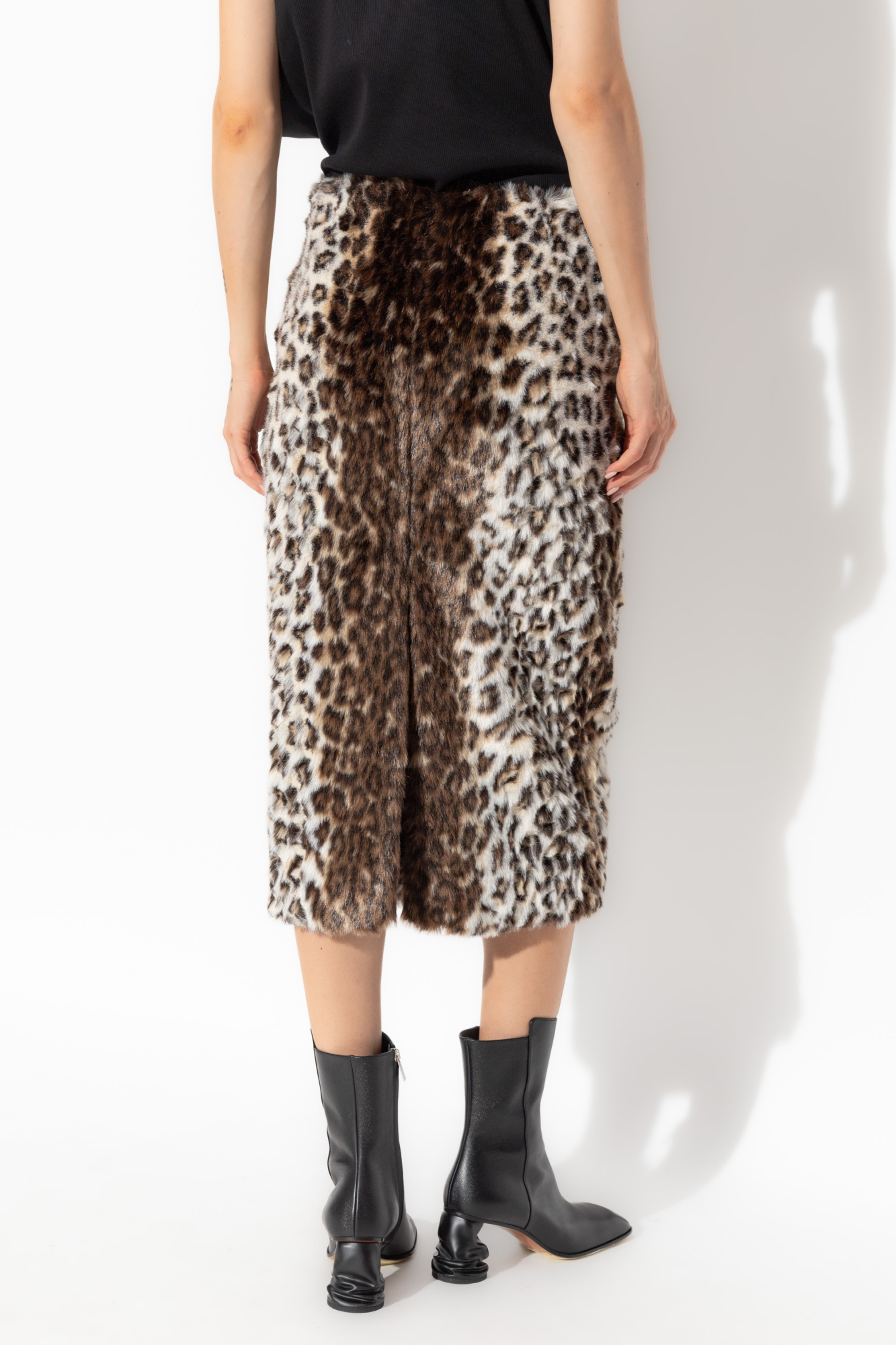 Alexander McQueen Animal print skirt