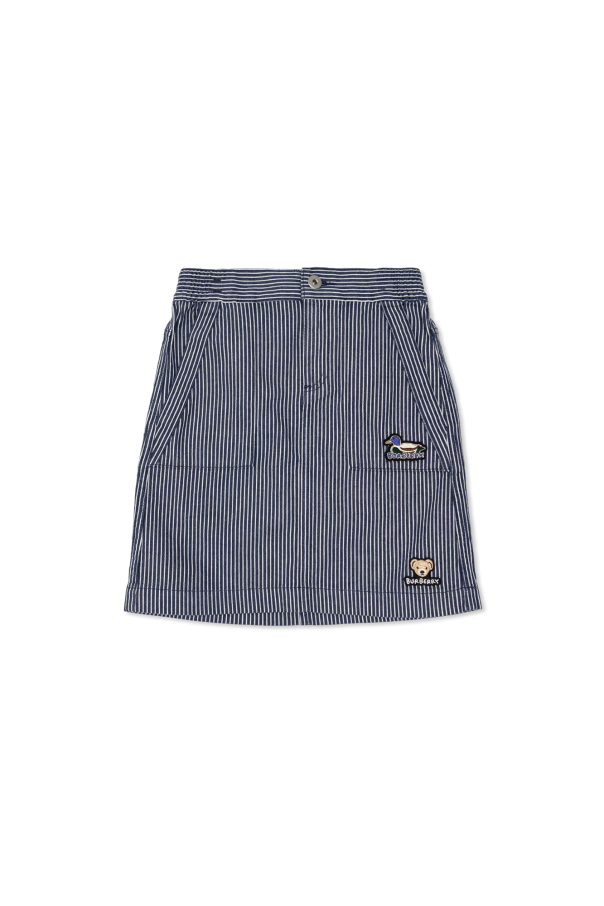 Skirt with stripe pattern, zdjęcie 1 Skirt with stripe pattern od Burberry Kids