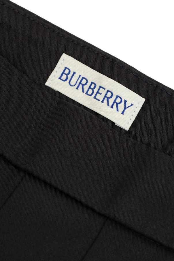 Burberry Kids Falda con cierre cruzado