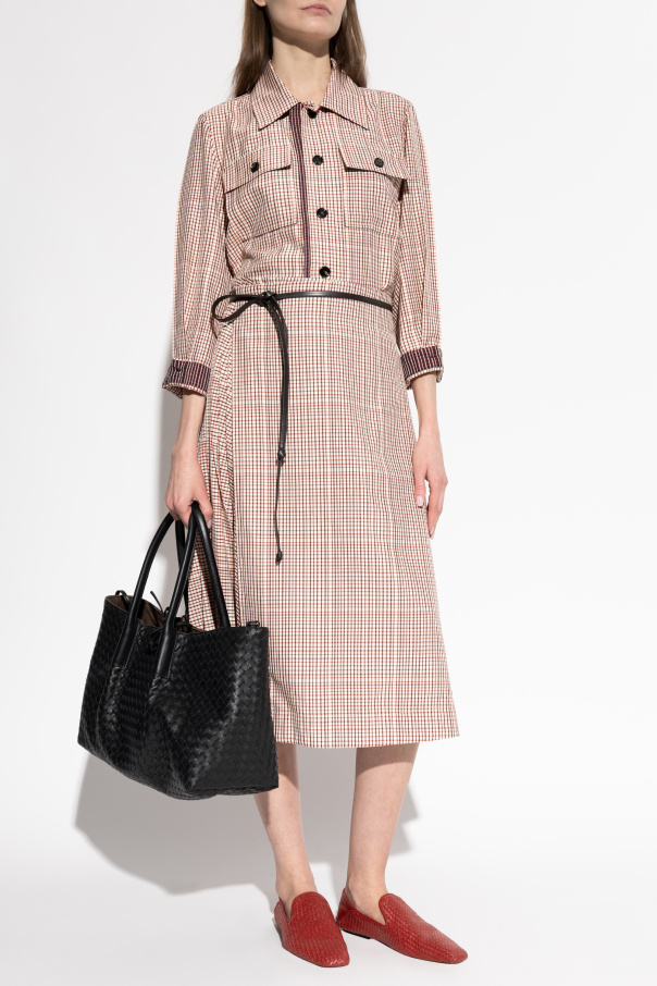 Bottega Veneta Karierter Rock