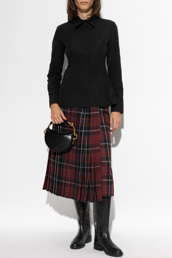 Burberry Spódnica ze wzorem w kratę